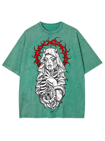 THE SERPENTINE SAINT WASHED TSHIRT