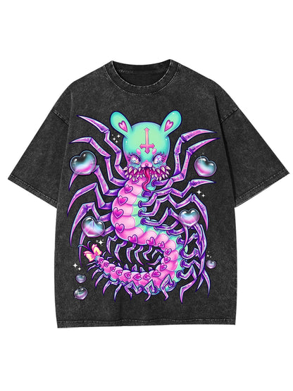 CENTIPEDE SWEETHEART WASHED TSHIRT