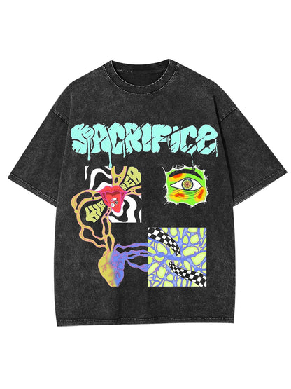 SACRIFICE WASHED TSHIRT