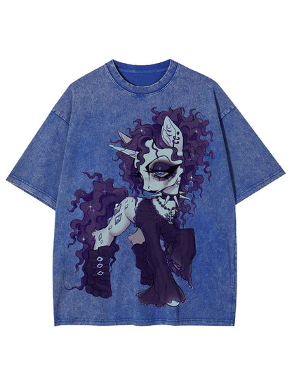 PUNK LITTLE HORSE WASHED TSHIRT