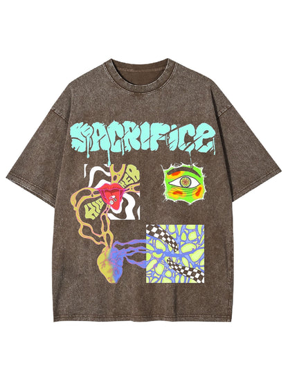 SACRIFICE WASHED TSHIRT