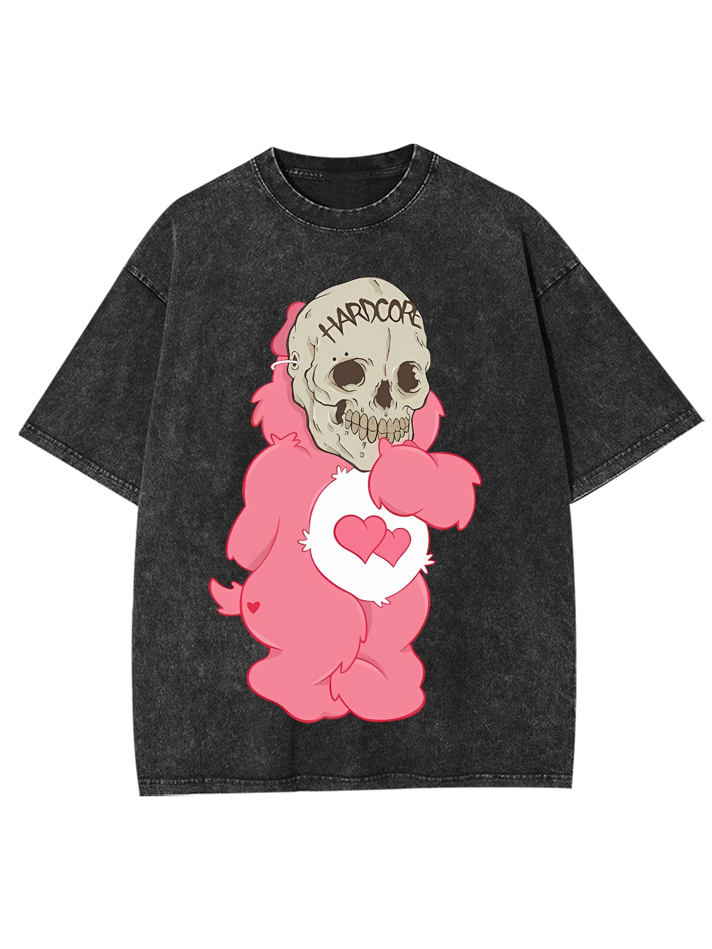 HARDCORE BEAR WASHED TSHIRT