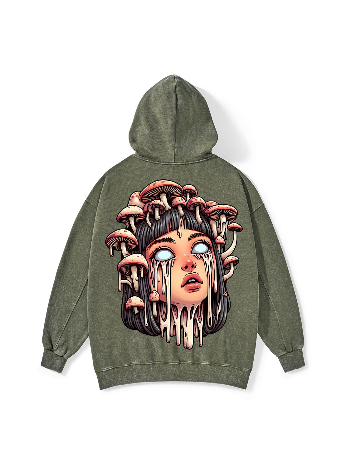 MELTING GIRL WASHED HOODIE