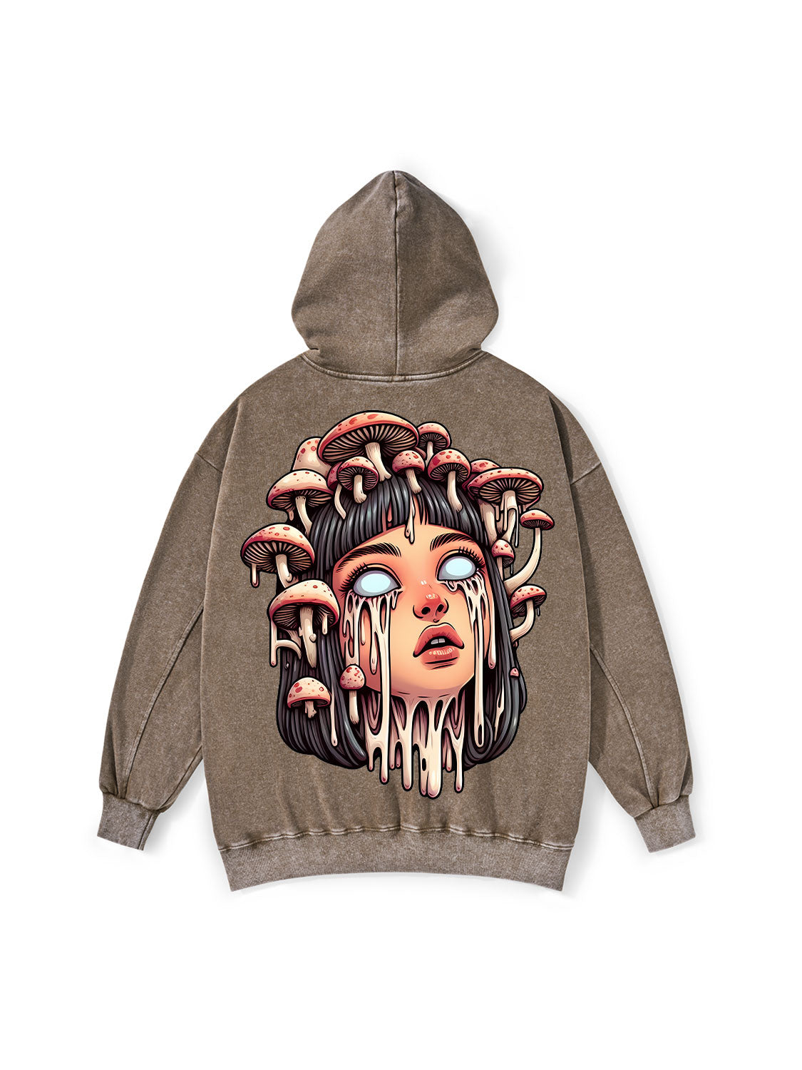 MELTING GIRL WASHED HOODIE