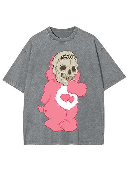 HARDCORE BEAR WASHED TSHIRT