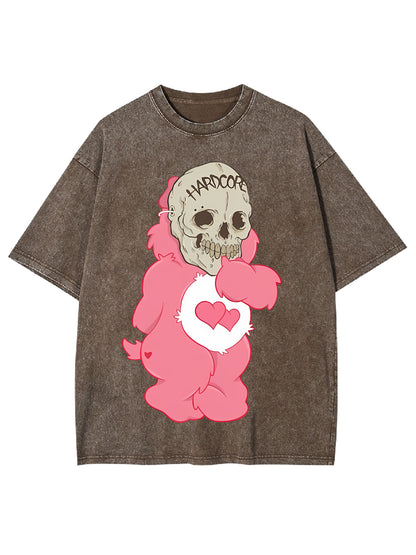 HARDCORE BEAR WASHED TSHIRT