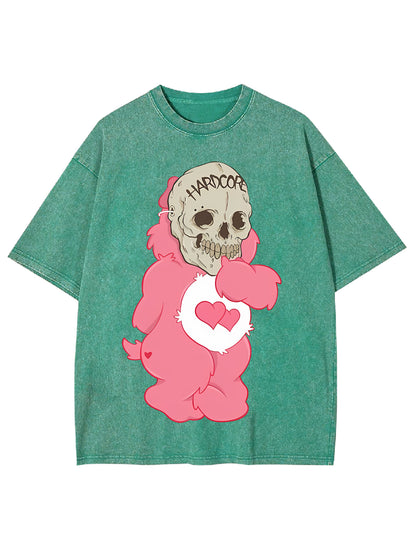 HARDCORE BEAR WASHED TSHIRT