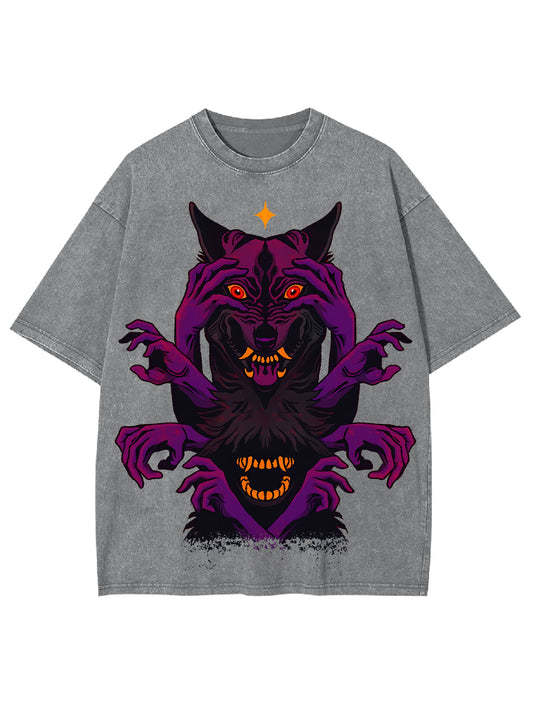 WOLF WASHED TSHIRT