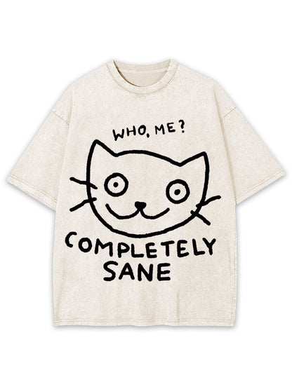 COMPLETELY SANE WASHED TSHIRT