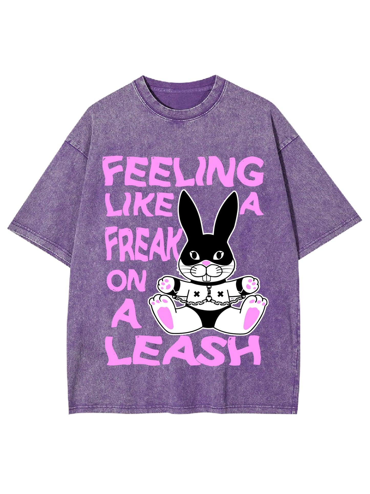 FREAK ON A LEASH WASHED TSHIRT