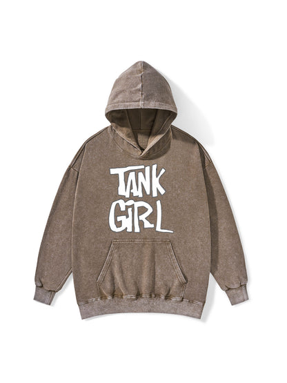 TANK GIRL WASHED HOODIE