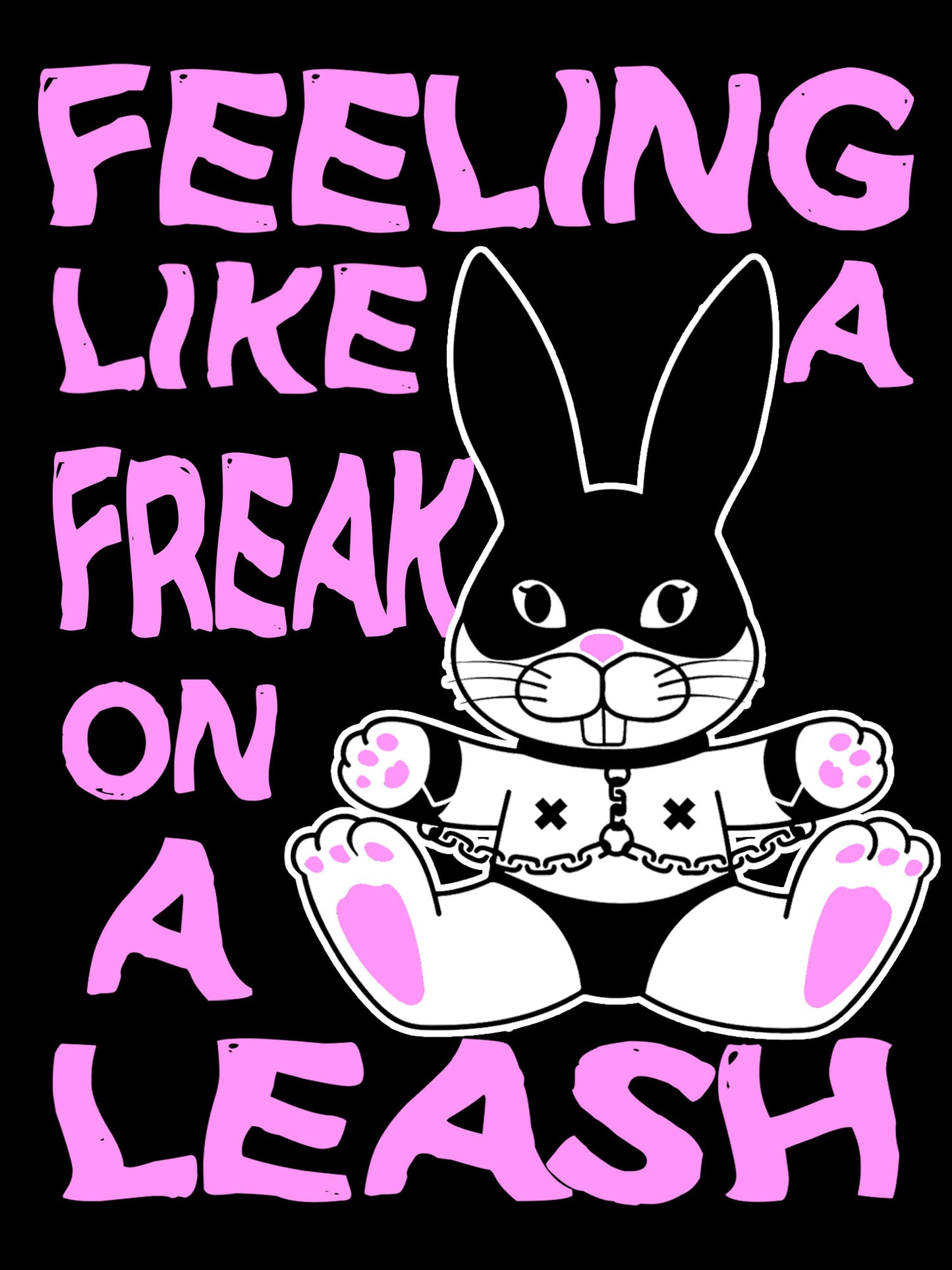 FREAK ON A LEASH WASHED TSHIRT