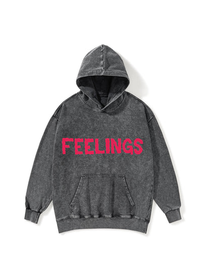 FEELINGS WASHED HOODIE