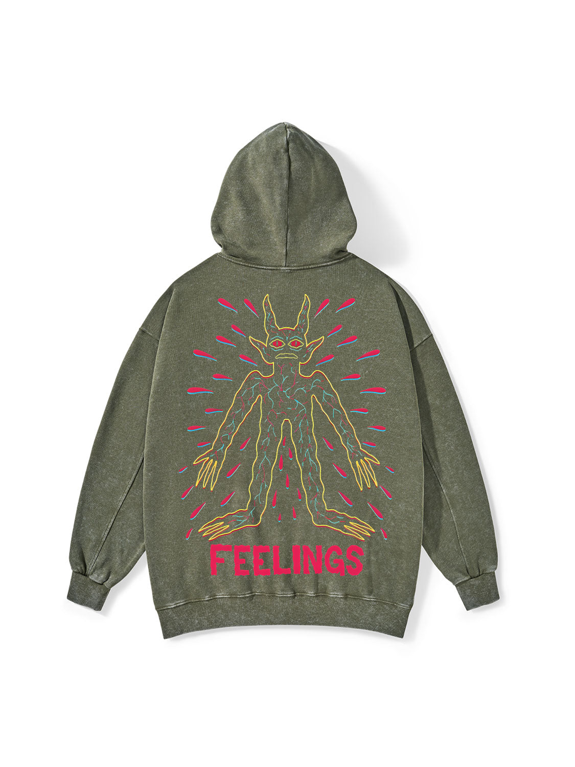 FEELINGS WASHED HOODIE