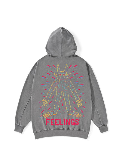 FEELINGS WASHED HOODIE