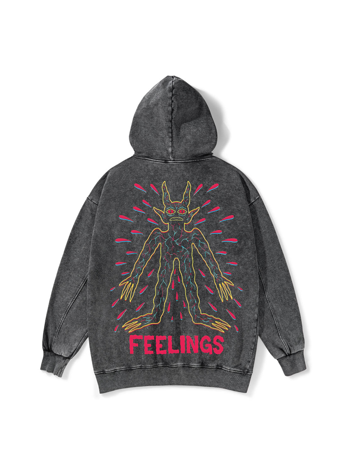 FEELINGS WASHED HOODIE