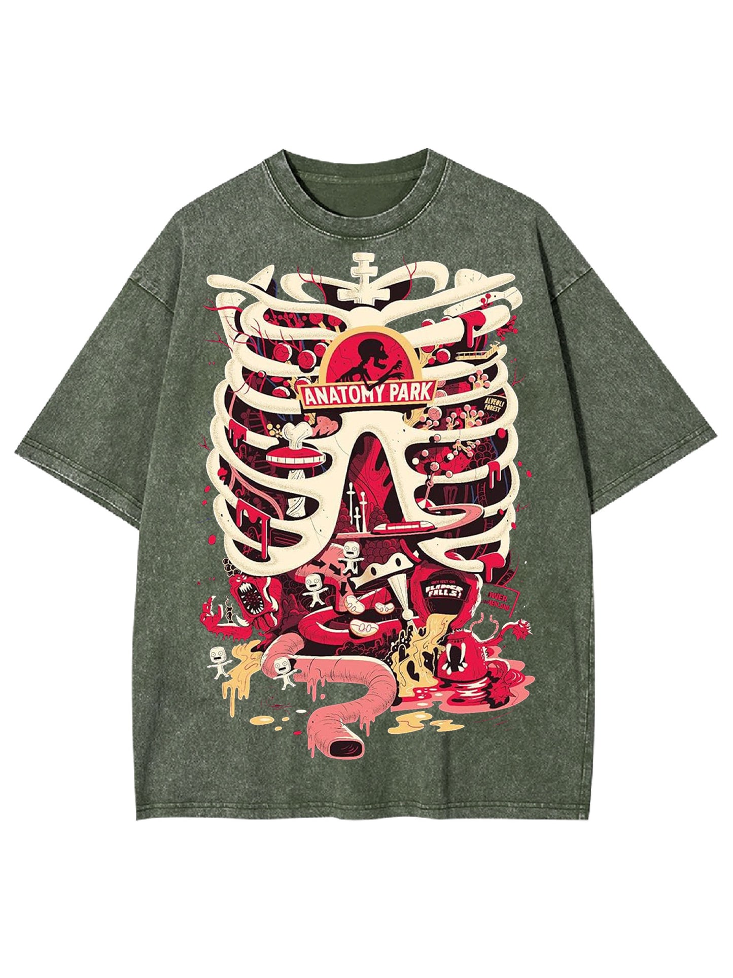 ANATOMY PARK WASHED TSHIRT