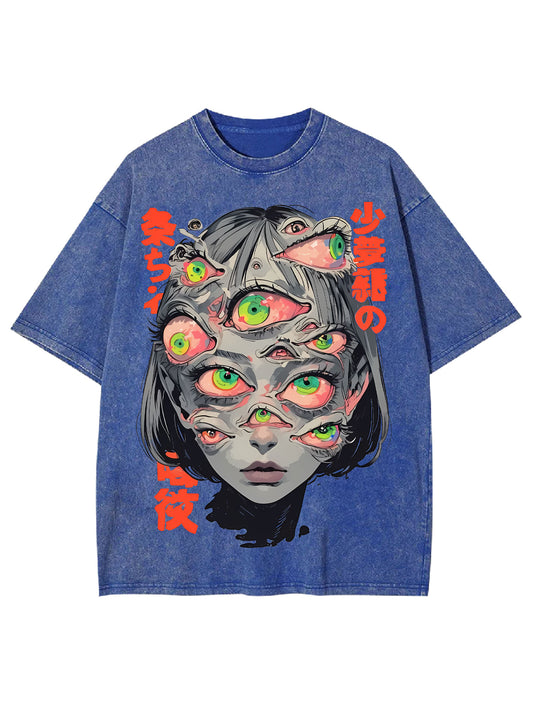 THOUSAND EYED FANTASY WASHED TSHIRT