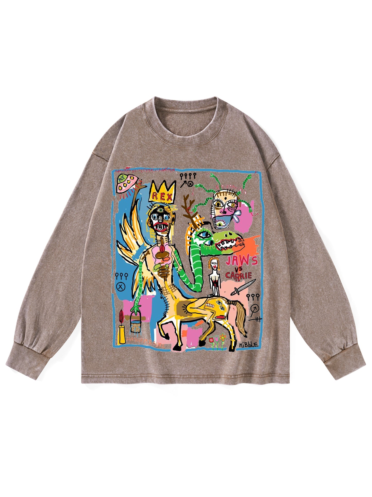 CENTAUR WASHED LONG-SLEEVE TSHIRT