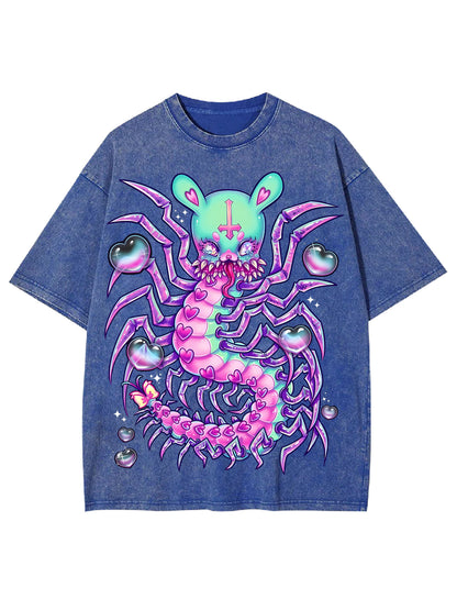 CENTIPEDE SWEETHEART WASHED TSHIRT