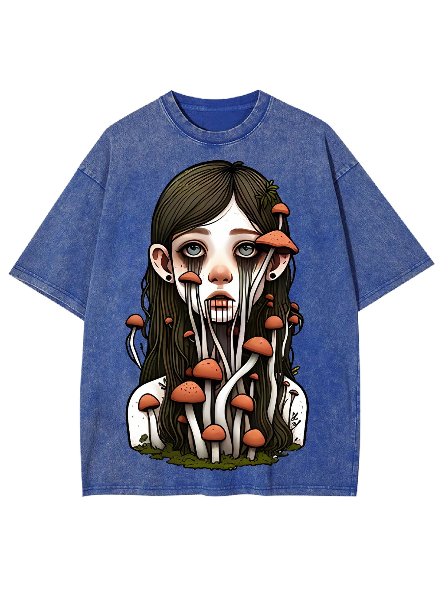 MUSHROOM GIRL WASHED TSHIRT