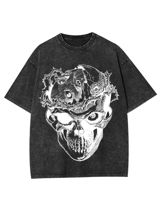 SHARD SKELETON WASHED TSHIRT