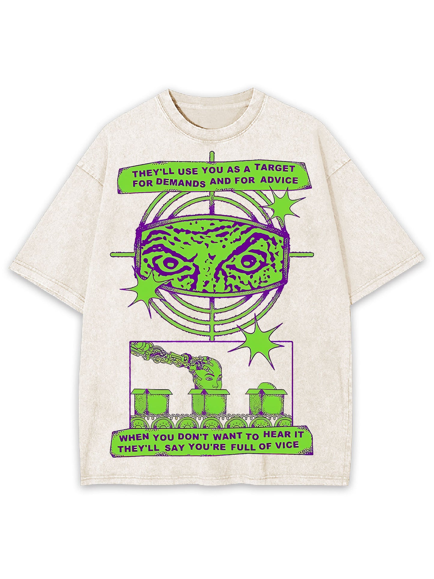 TARGETED PRESSURE WASHED TSHIRT