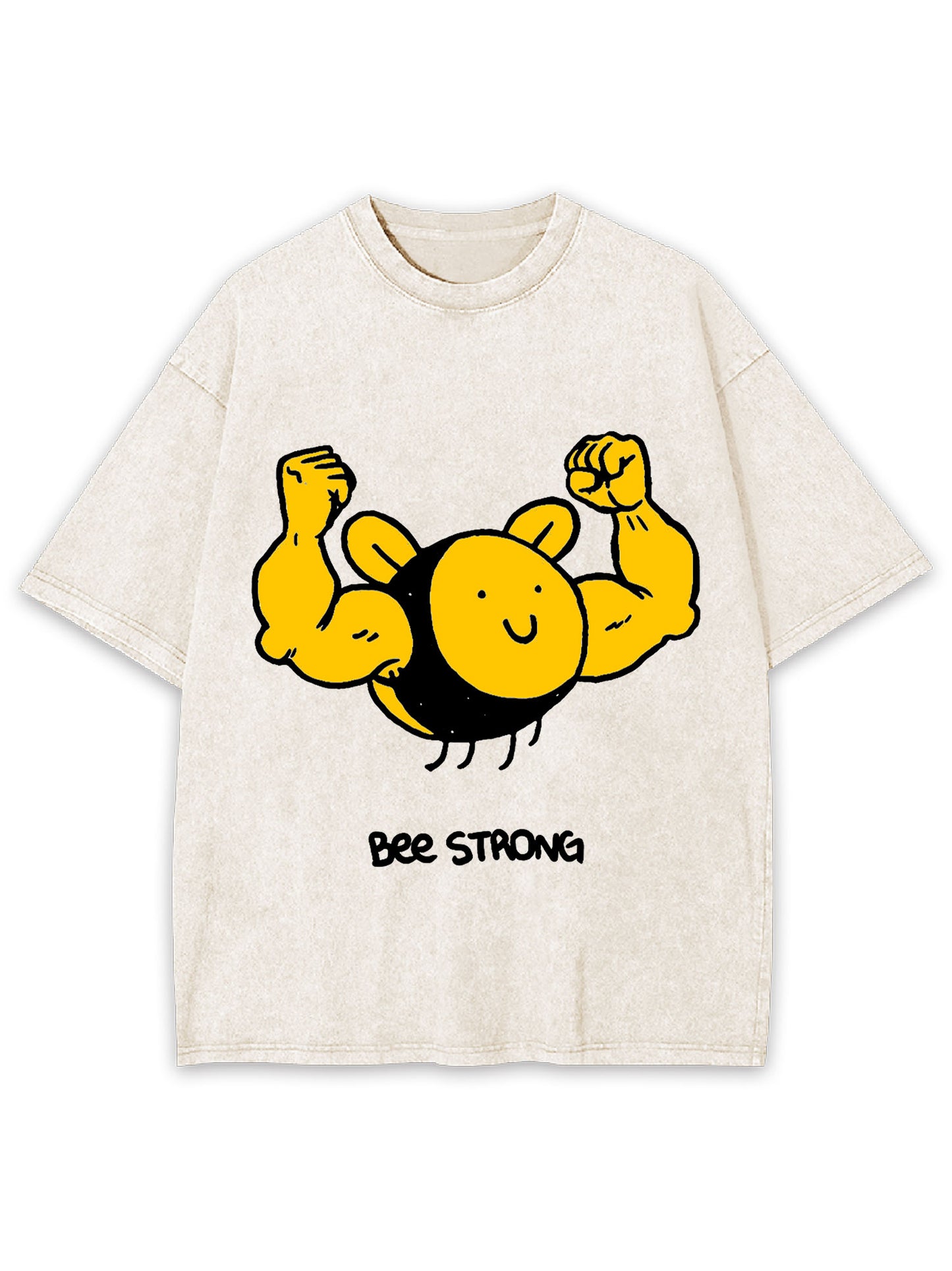 BEE STRONG WASHED TSHIRT