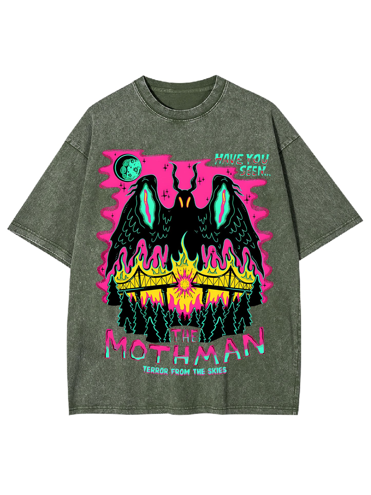 MOTHMAN WASHED TSHIRT