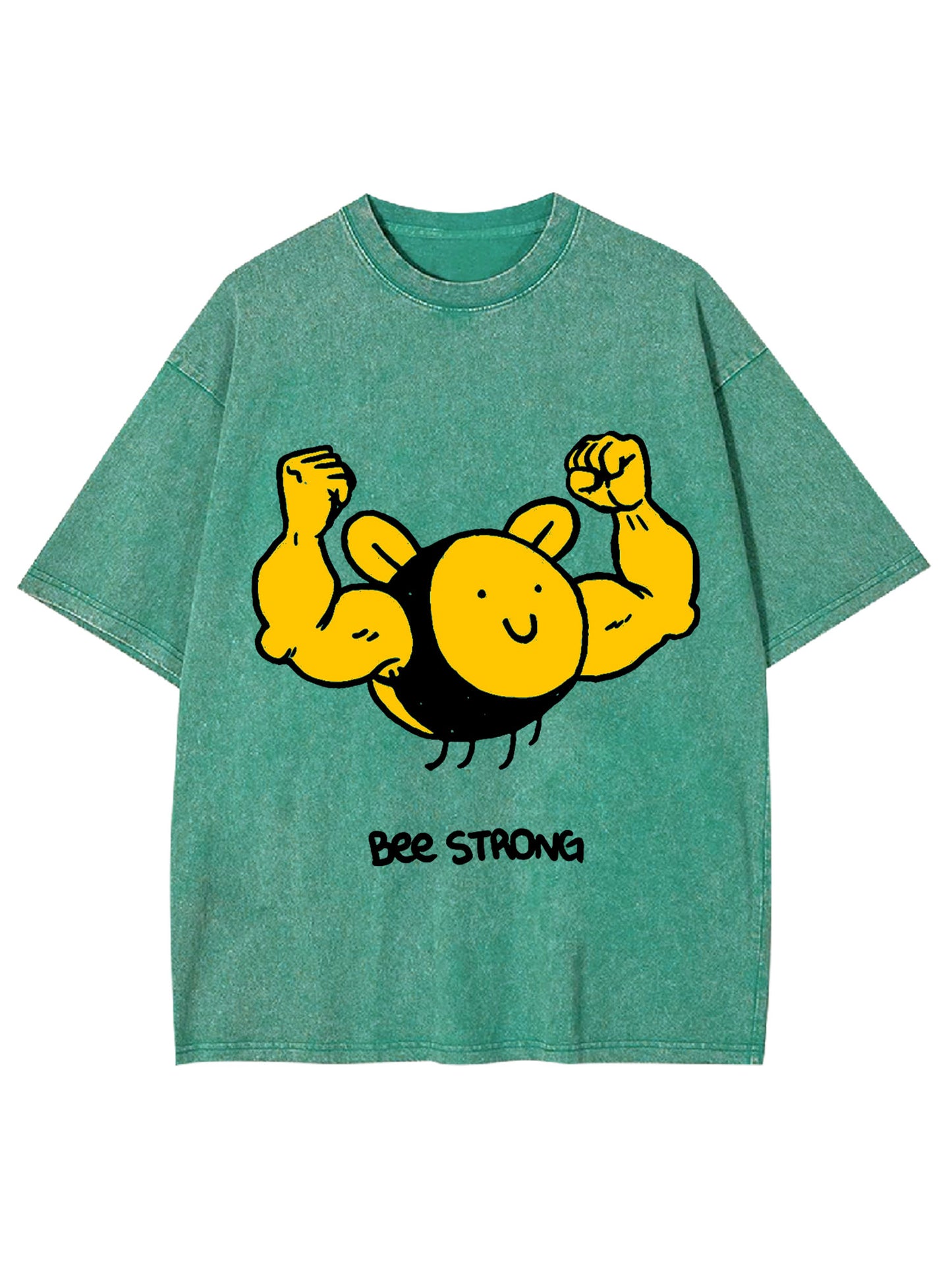 BEE STRONG WASHED TSHIRT