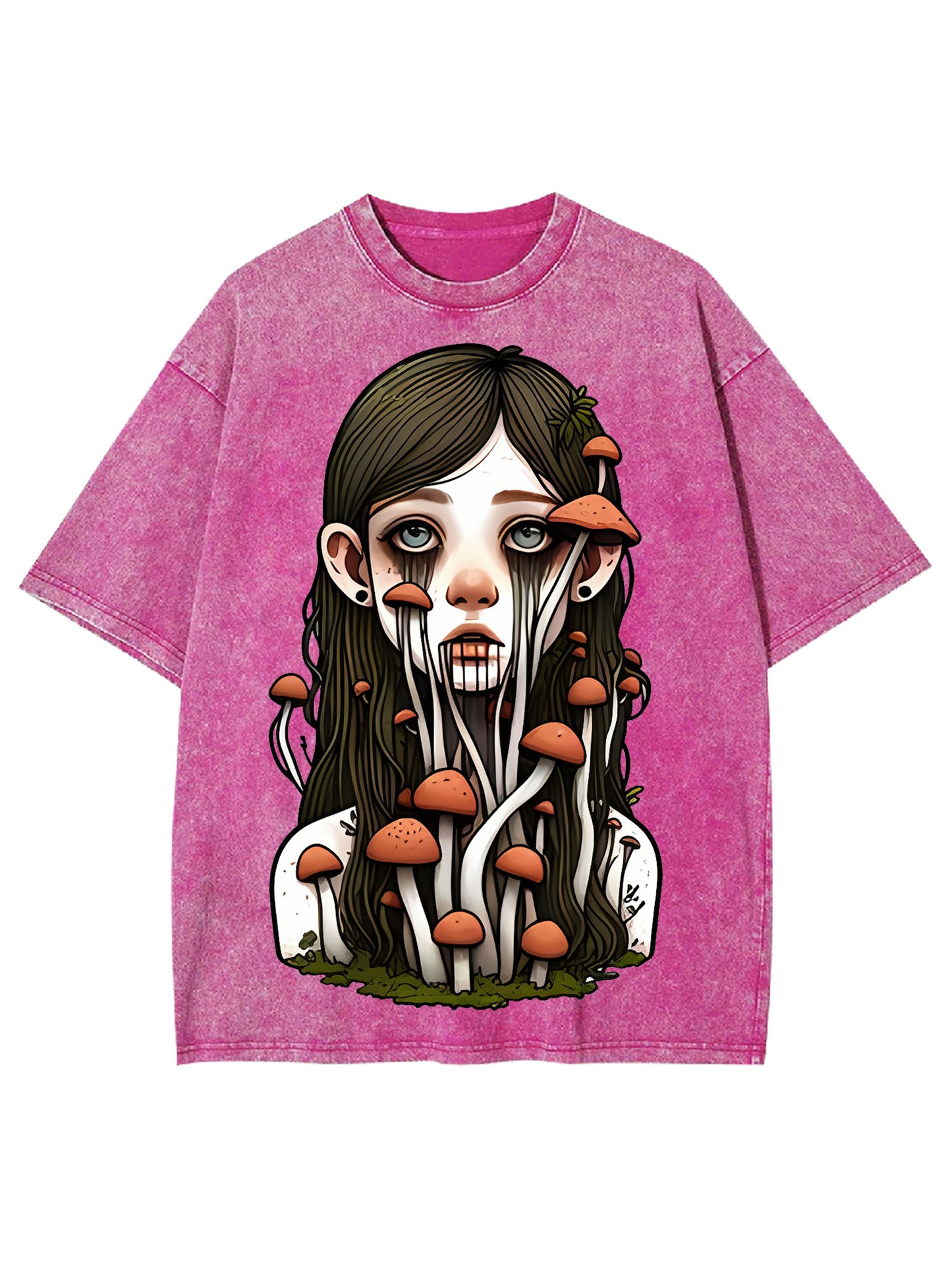 MUSHROOM GIRL WASHED TSHIRT