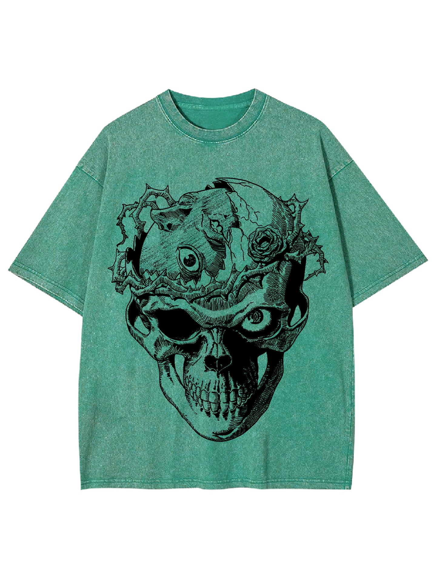 SHARD SKELETON WASHED TSHIRT