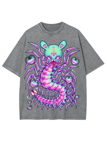 CENTIPEDE SWEETHEART WASHED TSHIRT