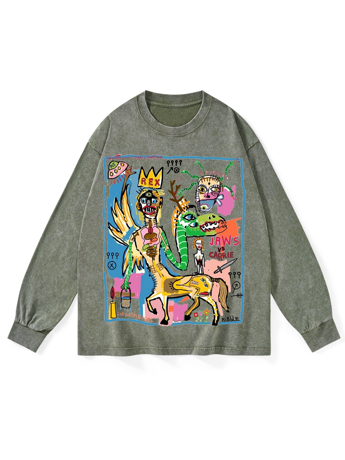 CENTAUR WASHED LONG-SLEEVE TSHIRT