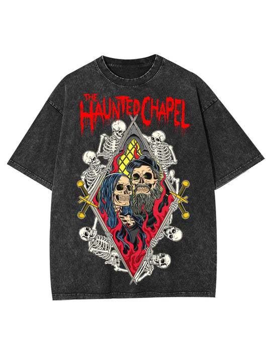 THE HAUNTED CHAPEL WASHED TSHIRT