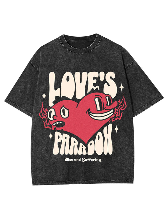 LOVE'S PARADOX WASHED TSHIRT