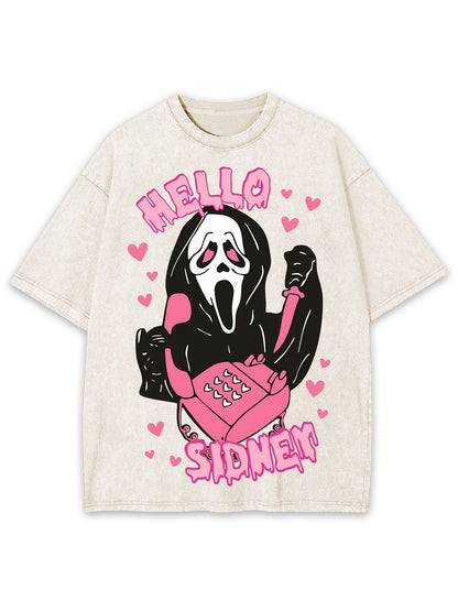 HELLO SIDNEY WASHED TSHIRT