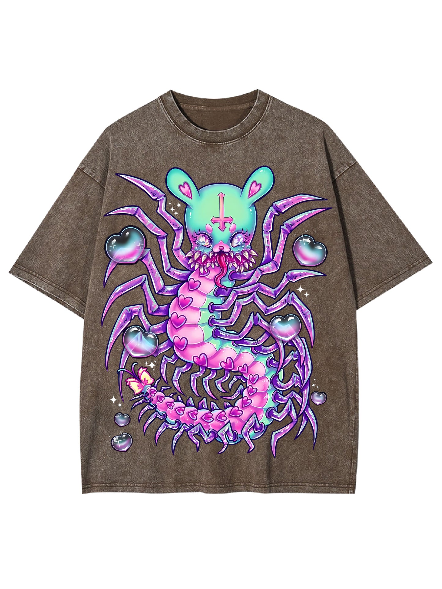 CENTIPEDE SWEETHEART WASHED TSHIRT