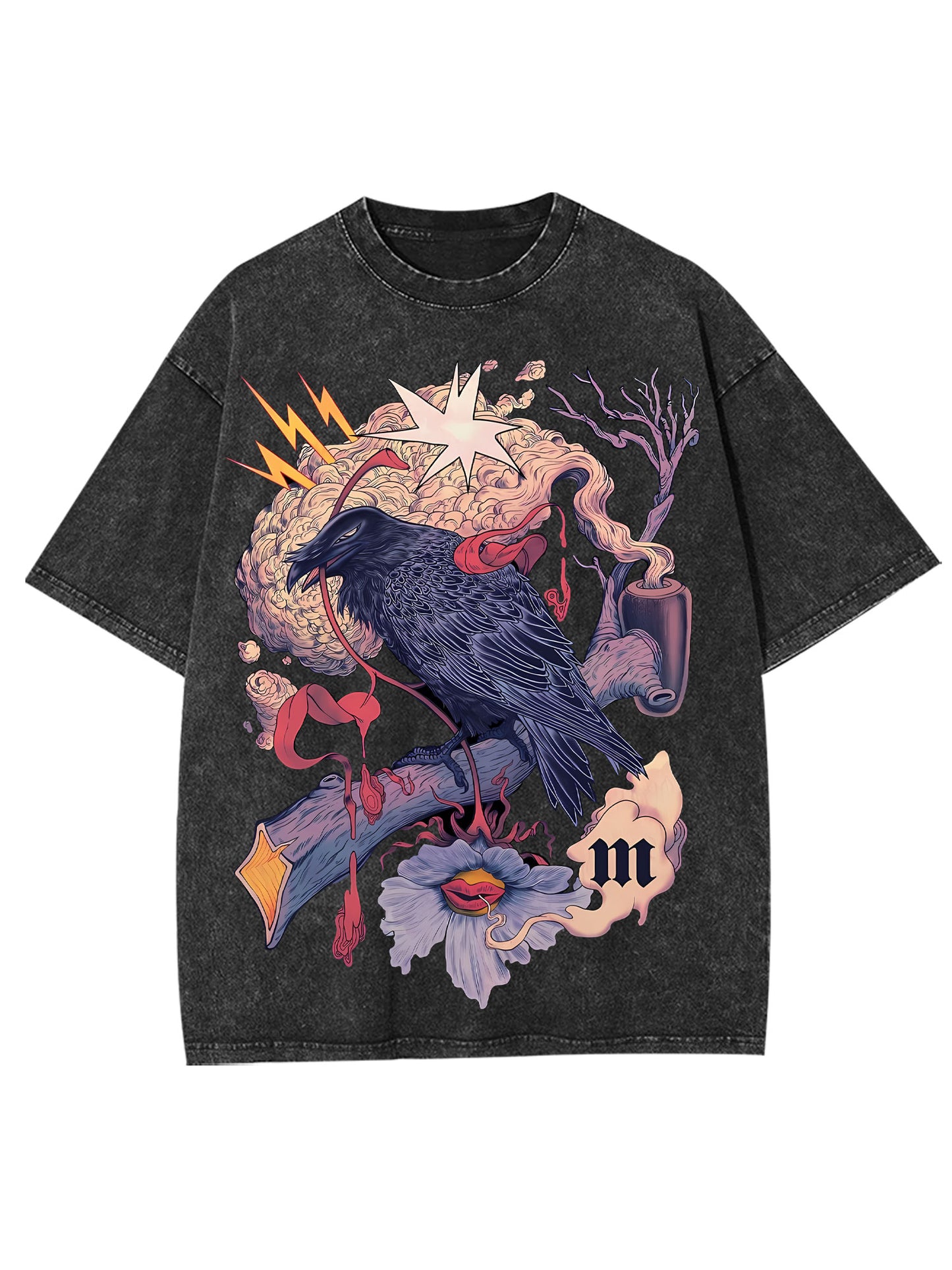 GHOST CROW WASHED TSHIRT