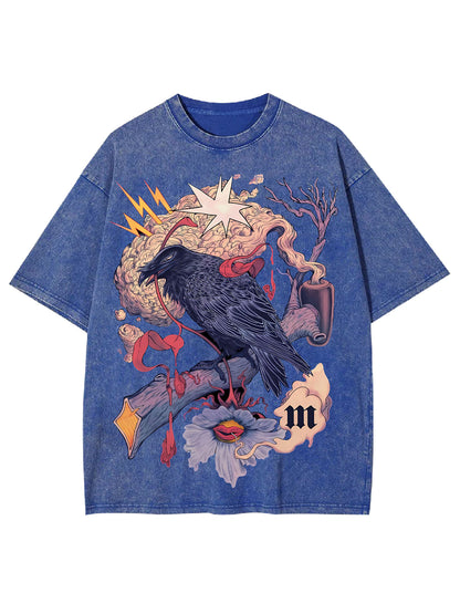 GHOST CROW WASHED TSHIRT