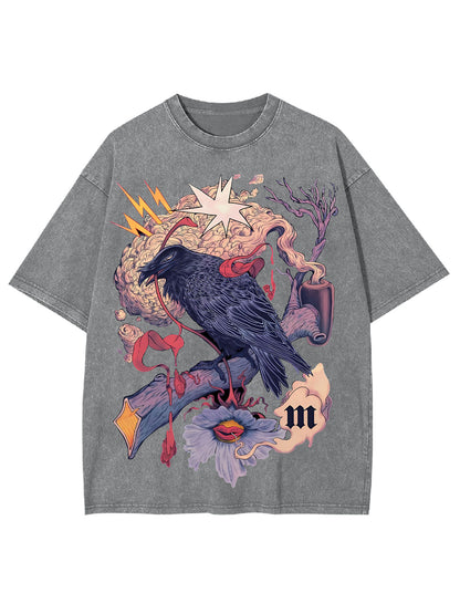 GHOST CROW WASHED TSHIRT