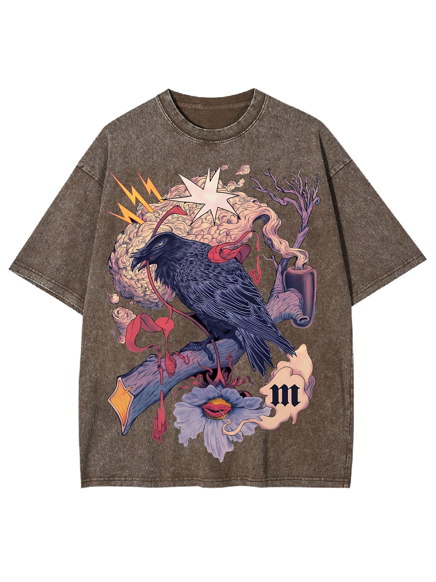 GHOST CROW WASHED TSHIRT