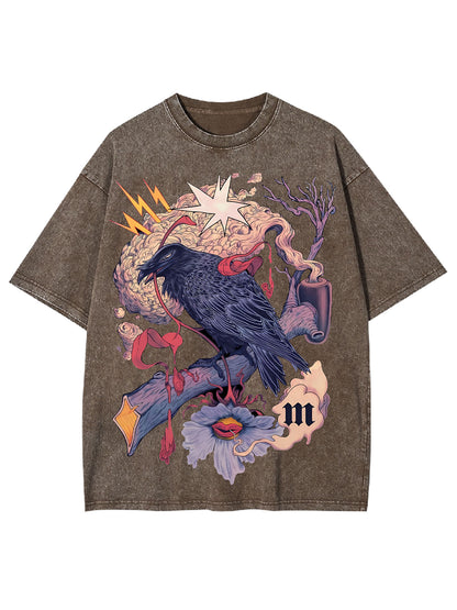 GHOST CROW WASHED TSHIRT