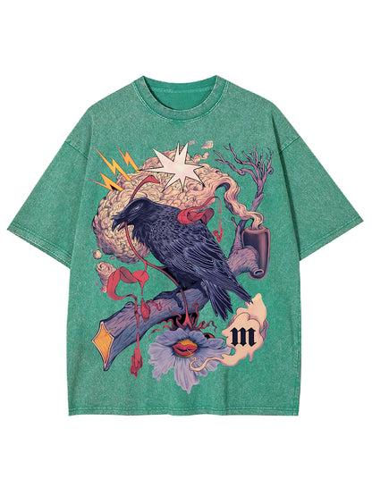 GHOST CROW WASHED TSHIRT