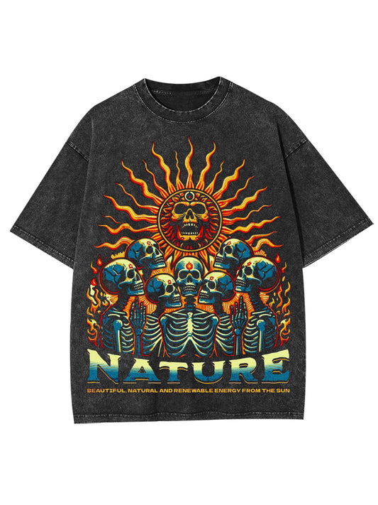 NATURE WASHED TSHIRT