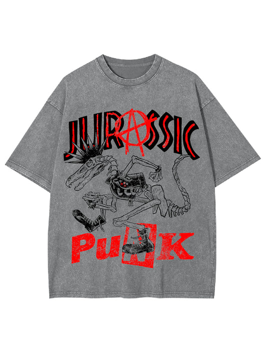 JURASSIC PUNK WASHED TSHIRT