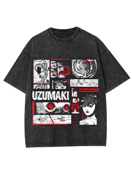 UZUMAKI WASHED TSHIRT