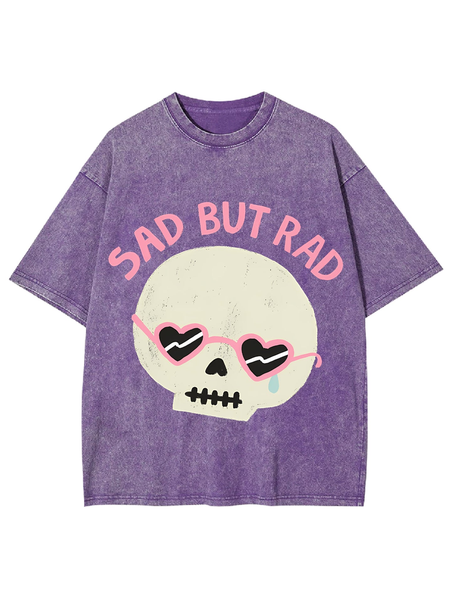 SAD BUT RAD WASHED TSHIRT