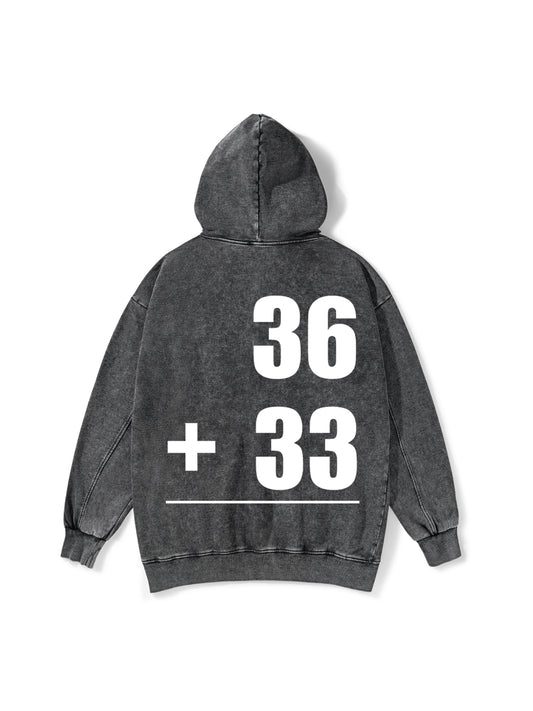 MATH PROBLEMS WASHED HOODIE