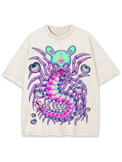 CENTIPEDE SWEETHEART WASHED TSHIRT